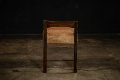  Costantini Design Modern Chair in Argentine Rosewood and Hair Hide Leather by Costantini Umberto