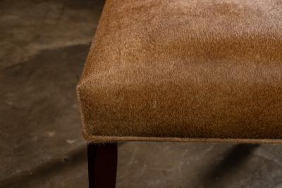  Costantini Design Modern Chair in Argentine Rosewood and Hair Hide Leather by Costantini Umberto