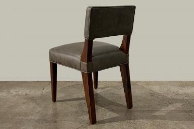  Costantini Design Modern Chair in Argentine Wood and Leather from Costantini Bruno In Stock
