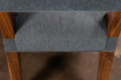  Costantini Design Modern Dining Chair in Argentine Exotic Wood and Fabric by Costantini Bruno