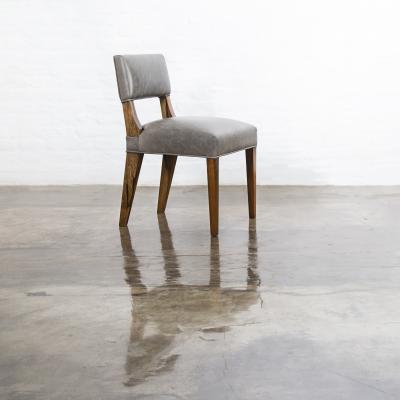  Costantini Design Modern Dining Chair in Argentine Exotic Wood and Leather from Costantini Bruno