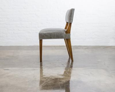  Costantini Design Modern Dining Chair in Argentine Exotic Wood and Leather from Costantini Bruno