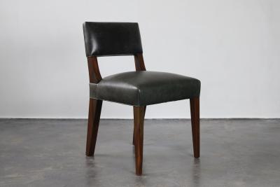  Costantini Design Modern Dining Chair in Solid Wood and Leather by Costantini Bruno