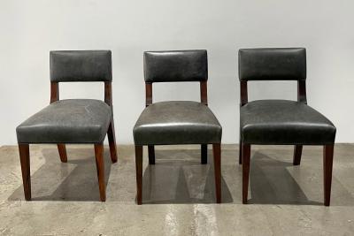  Costantini Design Modern Dining Chair in Solid Wood and Leather by Costantini Bruno