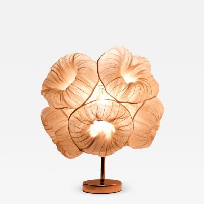  Costantini Design Modern Fabric Hand Painted Table Lamp Anemone by Studio Mirei In Stock