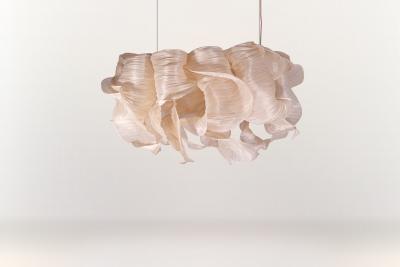  Costantini Design Modern Fabric Pendant Plain Light Nebula Grande from Studio Mirei In Stock