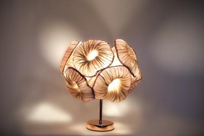  Costantini Design Modern Fabric Table Hand painted Lamp Anemone by Studio Mirei In Stock