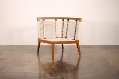  Costantini Design Modern Hand Woven Cording Outdoor Banquette from Costantini In Stock