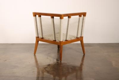  Costantini Design Modern Hand Woven Cording Outdoor Banquette from Costantini In Stock