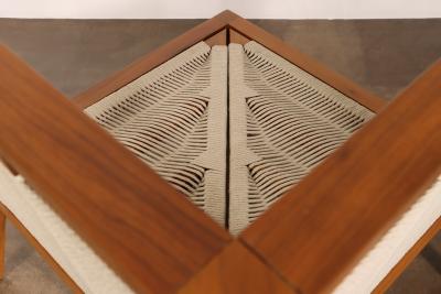  Costantini Design Modern Hand Woven Cording Outdoor Banquette from Costantini In Stock