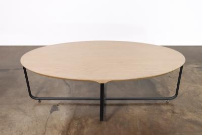  Costantini Design Modern Oval Oak Coffee Table from Costantini In Stock 