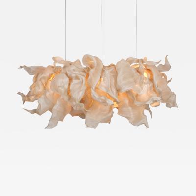  Costantini Design Modern Sculptural Fabric Collectible Chandelier by Studio Mirei Supernova