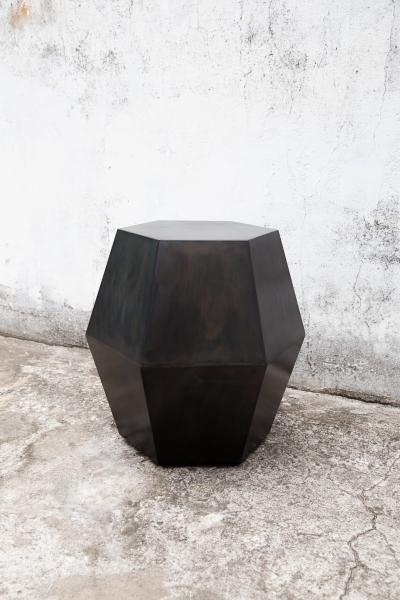  Costantini Design Modern Side Table in Steel from Costantini Tamino Hex