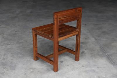  Costantini Design Modern Solid Argentine Rosewood Serrano Chair from Costantini