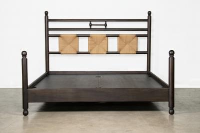  Costantini Design Modern Solid Exotic King Sized Wood Bed from Costantini Luigi