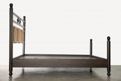  Costantini Design Modern Solid Exotic King Sized Wood Bed from Costantini Luigi
