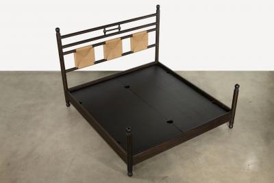  Costantini Design Modern Solid Exotic King Sized Wood Bed from Costantini Luigi