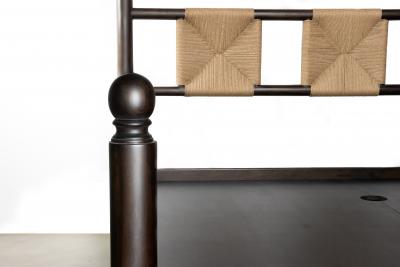  Costantini Design Modern Solid Exotic King Sized Wood Bed from Costantini Luigi