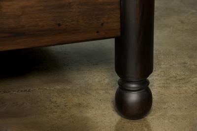  Costantini Design Modern Solid Exotic King Sized Wood Bed from Costantini Luigi