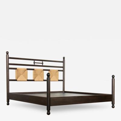  Costantini Design Modern Solid Exotic King Sized Wood Bed from Costantini Luigi