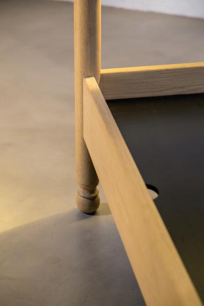  Costantini Design Modern Solid Exotic Wood Bed from Costantini Luigi In Stock 