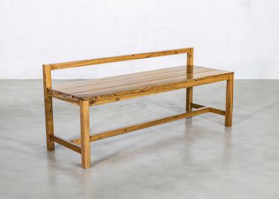  Costantini Design Modern Solid Exotic Wood Outdoor Bench from Costantini Serrano In Stock 