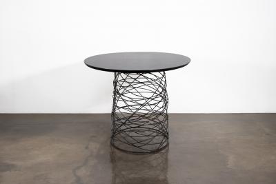  Costantini Design Oval Modern Steel Wire Coffee Table by Costantini Richiamo Oval IN STOCK