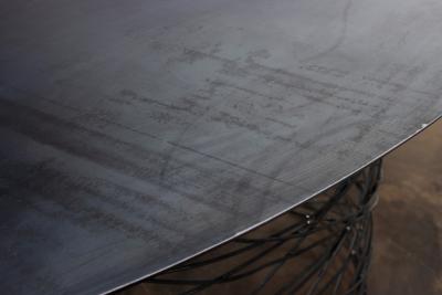  Costantini Design Oval Modern Steel Wire Coffee Table by Costantini Richiamo Oval IN STOCK