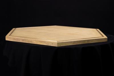  Costantini Design Parchment and Bronze Serving Tray by Costantini IVO