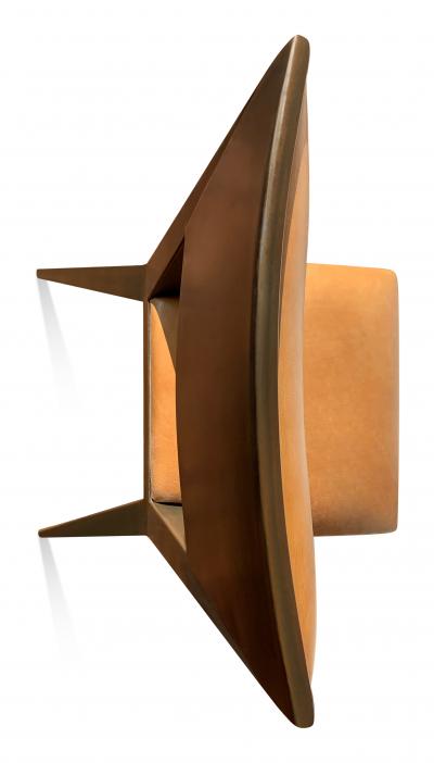  Costantini Design Rodelio Modern Metal Dining Chair from Costantini
