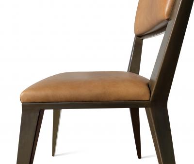  Costantini Design Rodelio Modern Metal Dining Chair from Costantini