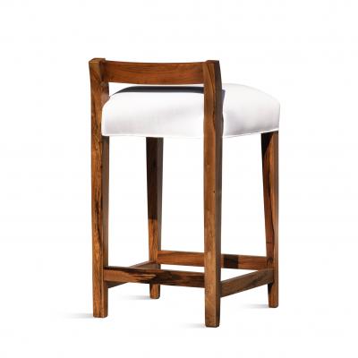  Costantini Design Set of 8 Exotic Argentine Rosewood Counter Stools from Costantini Umberto