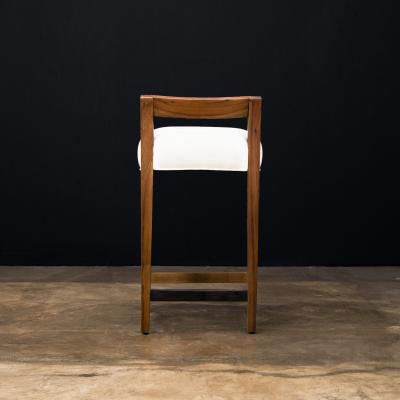  Costantini Design Set of 8 Exotic Argentine Rosewood Counter Stools from Costantini Umberto