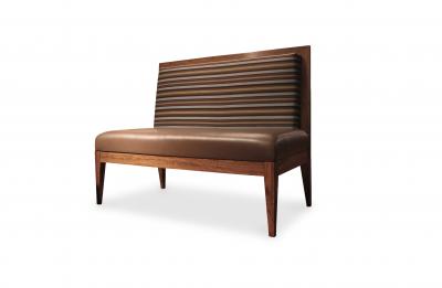 Costantini Design Sleek Solid Wood Sette in Argentine Rosewood by Costantini Novecento