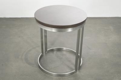  Costantini Design Trillo Modern Side Table in Stainless Steel By Costantini Design
