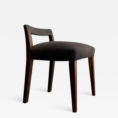  Costantini Design Umberto Low Side Chair in Argentine Rosewood and COM from Costantini