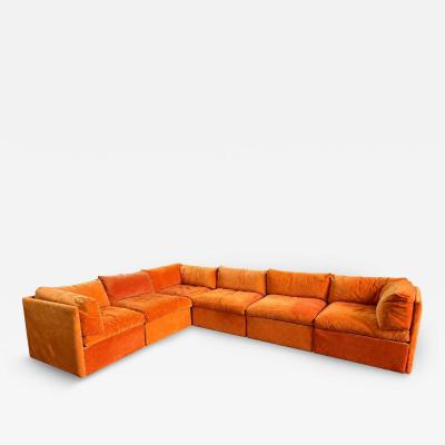  Craft Associates Adrian Pearsall 6 Piece Modular Sectional for Craft Associates 1970