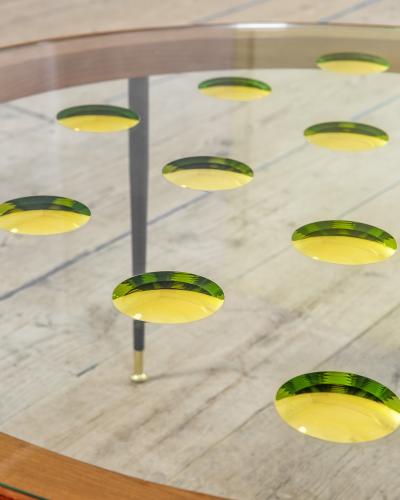  Cristal Art Cristal Art Coffee Table with Golden Details