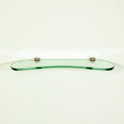 Cristal Art Cristal Art Glass Shelf 50s