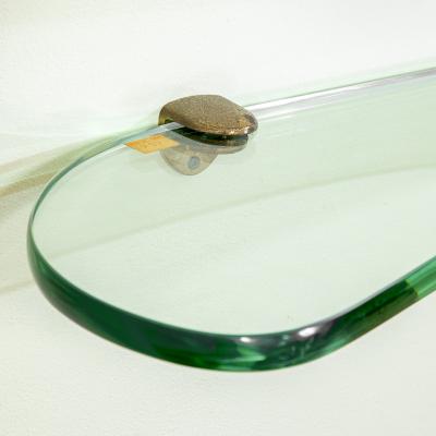 Cristal Art Cristal Art Glass Shelf 50s