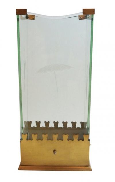Cristal Art Cristal Art Umbrella Stand Italy 1960s