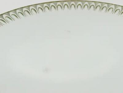  Cristal Art Cristal Arte Exceptional Cristal Arte Optical Effect Facetted Round Wall Mirror Italy 1960s