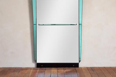 Cristal Art Cristal Arte Large Cristal Art Floor Mirror Light Blue