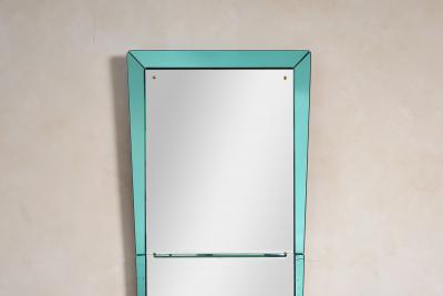 Cristal Art Cristal Arte Large Cristal Art Floor Mirror Light Blue