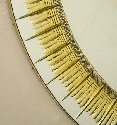  Cristal Arte Italian 1960s Cristal Arte Mirror