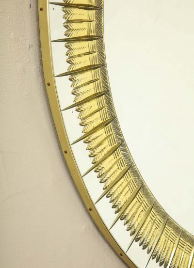  Cristal Arte Italian 1960s Cristal Arte Mirror