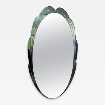  Cristal Arte LargexCristal Arte mirror with a green mirrored frame