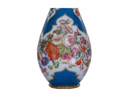  Cristalleries De Baccarat A Large and Exquisite Pair of French Baccarat Opaline Glass Vases