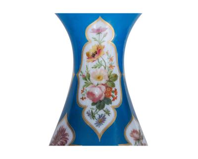  Cristalleries De Baccarat A Large and Exquisite Pair of French Baccarat Opaline Glass Vases