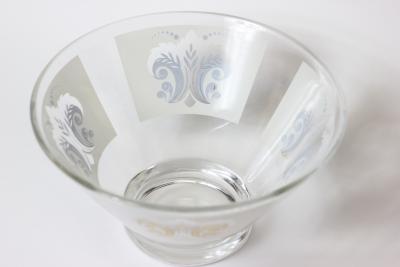  Culver Vintage Culver Company Glassware Gold Pattern Serving Bowl
